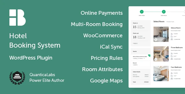 Hotel Booking System for WordPress