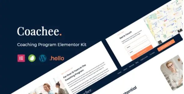 Coachee – Coaching Program Elementor Template Kit