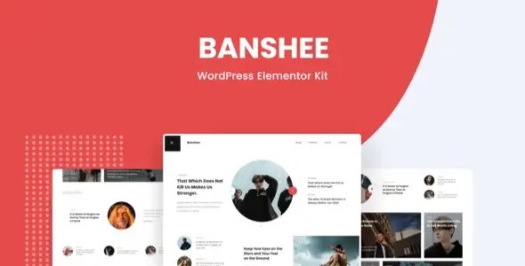 Banshee – News & Magazine WordPress Elementor Template Kit